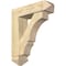 Ekena Millwork Balboa Arts and Crafts Rough Sawn Bracket w/ Offset Brace, Douglas Fir, 6"W x 20"D x 24"H BKT0604X20X24BOA03RDF - alternate 1